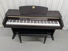 Load image into Gallery viewer, Yamaha Clavinova CLP-120 Digital Piano and stool in dark rosewood stock #25134