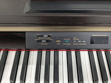 Load image into Gallery viewer, Yamaha Clavinova CLP-120 Digital Piano and stool in dark rosewood stock #25134