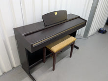 Load image into Gallery viewer, Yamaha Clavinova CLP-115 Digital Piano and stool in rosewood stock number 25138