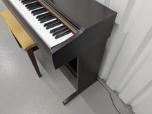 Load image into Gallery viewer, Yamaha Clavinova CLP-115 Digital Piano and stool in rosewood stock number 25138