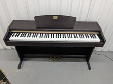 Load image into Gallery viewer, Yamaha Clavinova CLP-115 Digital Piano and stool in rosewood stock number 25138