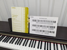 Load image into Gallery viewer, Yamaha Clavinova CLP-115 Digital Piano and stool in rosewood stock number 25138