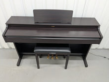 Load image into Gallery viewer, Yamaha Arius YDP-163 Digital Piano and stool in dark rosewood clavinova keyboard stock # 25137