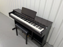 Load image into Gallery viewer, Yamaha Arius YDP-163 Digital Piano and stool in dark rosewood clavinova keyboard stock # 25137