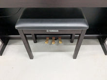 Load image into Gallery viewer, Yamaha Arius YDP-163 Digital Piano and stool in dark rosewood clavinova keyboard stock # 25137
