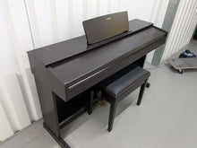 Load image into Gallery viewer, Yamaha Arius YDP-143 Digital Piano and stool in dark rosewood stock #25139