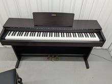 Load image into Gallery viewer, Yamaha Arius YDP-143 Digital Piano and stool in dark rosewood stock #25139