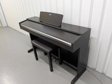 Load image into Gallery viewer, Yamaha Arius YDP-142 Digital Piano and stool in dark rosewood finish stock #25142