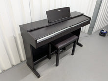 Load image into Gallery viewer, Yamaha Arius YDP-142 Digital Piano and stool in dark rosewood finish stock #25142