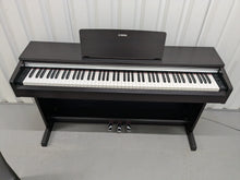 Load image into Gallery viewer, Yamaha Arius YDP-142 Digital Piano and stool in dark rosewood finish stock #25142