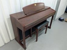 Load image into Gallery viewer, Yamaha Clavinova CLP-170 Digital Piano and stool in mahogany colour stock #25148