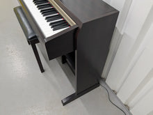 Load image into Gallery viewer, Yamaha Clavinova CLP-220 digital piano and stool in rosewood stock #25140