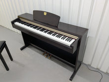 Load image into Gallery viewer, Yamaha Clavinova CLP-220 digital piano and stool in rosewood stock #25140