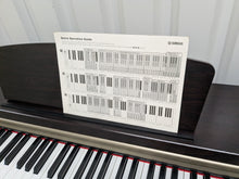 Load image into Gallery viewer, Yamaha Clavinova CLP-220 digital piano and stool in rosewood stock #25140