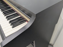 Load image into Gallery viewer, Yamaha Arius YDP-162 Digital Piano and stool in satin black, clavinova keyboard stock #25143