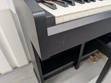 Load image into Gallery viewer, Yamaha Arius YDP-162 Digital Piano and stool in satin black, clavinova keyboard stock #25143