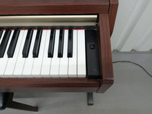 Load image into Gallery viewer, Yamaha Clavinova CLP-220 digital piano and stool in mahogany finish stock #25164