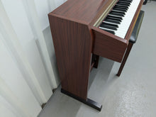 Load image into Gallery viewer, Yamaha Clavinova CLP-220 digital piano and stool in mahogany finish stock #25164