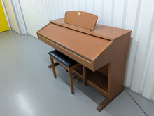 Load image into Gallery viewer, Yamaha Clavinova CVP-301 Digital Piano / arranger and stool cherry wood stock #25158
