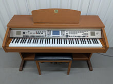 Load image into Gallery viewer, Yamaha Clavinova CVP-301 Digital Piano / arranger and stool cherry wood stock #25158