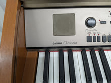 Load image into Gallery viewer, Yamaha Clavinova CVP-301 Digital Piano / arranger and stool cherry wood stock #25158