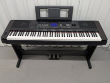 Load image into Gallery viewer, Yamaha DGX-650 in black 88 Weighted Keys Portable Grand 3 pedals stock #25165