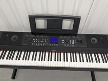 Load image into Gallery viewer, Yamaha DGX-650 in black 88 Weighted Keys Portable Grand 3 pedals stock #25165