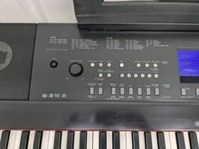 Load image into Gallery viewer, Yamaha DGX-650 in black 88 Weighted Keys Portable Grand 3 pedals stock #25165