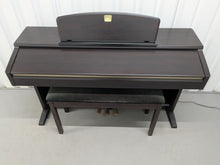 Load image into Gallery viewer, Yamaha Clavinova CLP-130 Digital Piano and stool in dark rosewood stock #25166