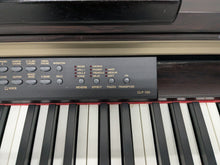 Load image into Gallery viewer, Yamaha Clavinova CLP-130 Digital Piano and stool in dark rosewood stock #25166