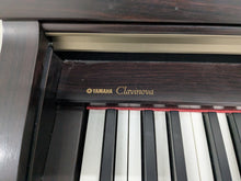 Load image into Gallery viewer, Yamaha Clavinova CLP-130 Digital Piano and stool in dark rosewood stock #25166