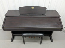 Load image into Gallery viewer, Yamaha Clavinova CVP-301 Digital Piano / arranger + stool in rosewood. stock # 25167
