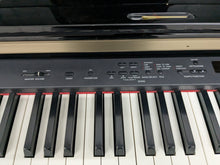 Load image into Gallery viewer, YAMAHA CLAVINOVA CLP-370PE DIGITAL PIANO + STOOL IN GLOSSY BLACK stock nr 25171
