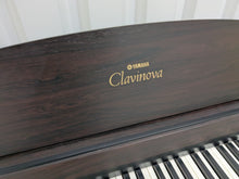 Load image into Gallery viewer, Yamaha Clavinova CLP-810s Digital full size Piano in dark rosewood stock # 25176