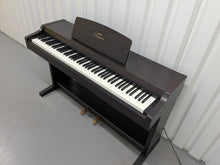 Load image into Gallery viewer, Yamaha Clavinova CLP-810s Digital full size Piano in dark rosewood stock # 25176