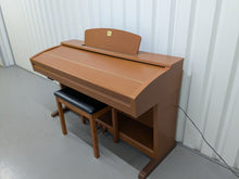 Load image into Gallery viewer, Yamaha Clavinova CVP-303 Digital Piano arranger and stool in cherry wood stock #25179