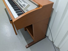 Load image into Gallery viewer, Yamaha Clavinova CVP-303 Digital Piano arranger and stool in cherry wood stock #25179