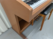 Load image into Gallery viewer, Yamaha Clavinova CVP-303 Digital Piano arranger and stool in cherry wood stock #25179