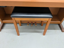 Load image into Gallery viewer, Yamaha Clavinova CVP-303 Digital Piano arranger and stool in cherry wood stock #25179
