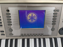 Load image into Gallery viewer, Yamaha Clavinova CVP-303 Digital Piano arranger and stool in cherry wood stock #25179