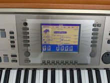 Load image into Gallery viewer, Yamaha Clavinova CVP-303 Digital Piano arranger and stool in cherry wood stock #25179