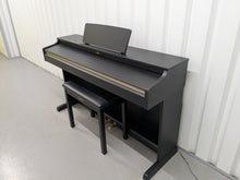 Load image into Gallery viewer, Yamaha Arius YDP-162 Digital Piano and stool in satin black, clavinova keyboard stock #25181