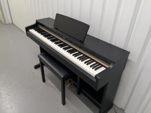 Load image into Gallery viewer, Yamaha Arius YDP-162 Digital Piano and stool in satin black, clavinova keyboard stock #25181