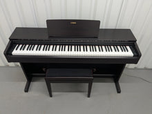 Load image into Gallery viewer, Yamaha Arius YDP-143 Digital Piano and stool in dark rosewood stock #25094