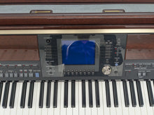 Load image into Gallery viewer, Yamaha Clavinova CVP-403 Polished Mahogany Digital Piano arranger stock #25182