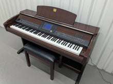 Load image into Gallery viewer, Yamaha Clavinova CVP-403 Polished Mahogany Digital Piano arranger stock #25182