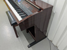 Load image into Gallery viewer, Yamaha Clavinova CVP-403 Polished Mahogany Digital Piano arranger stock #25182