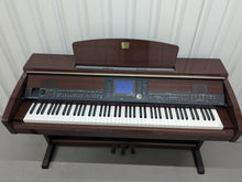 Load image into Gallery viewer, Yamaha Clavinova CVP-403 Polished Mahogany Digital Piano arranger stock #25182