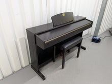 Load image into Gallery viewer, Yamaha Clavinova CLP-320 Digital Piano and stool in dark rosewood stock #25180