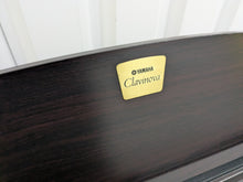 Load image into Gallery viewer, Yamaha Clavinova CLP-320 Digital Piano and stool in dark rosewood stock #25180
